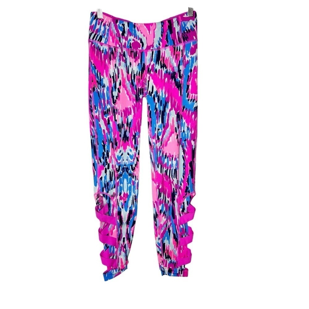 Lilly Pulitzer Luxletic Callie Weekender Leggings in Multi Free Spirit Small